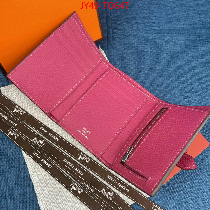 Hermes Bags(4A)-Wallet-,replica 1:1 high quality ,ID: TO647,$: 49USD