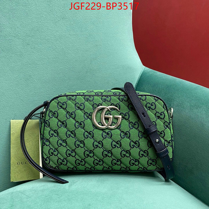 Gucci Bags(TOP)-Marmont,ID: BP3517,$: 229USD