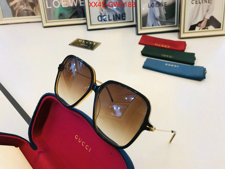 Glasses-Gucci,top quality , ID: GW5188,$: 45USD