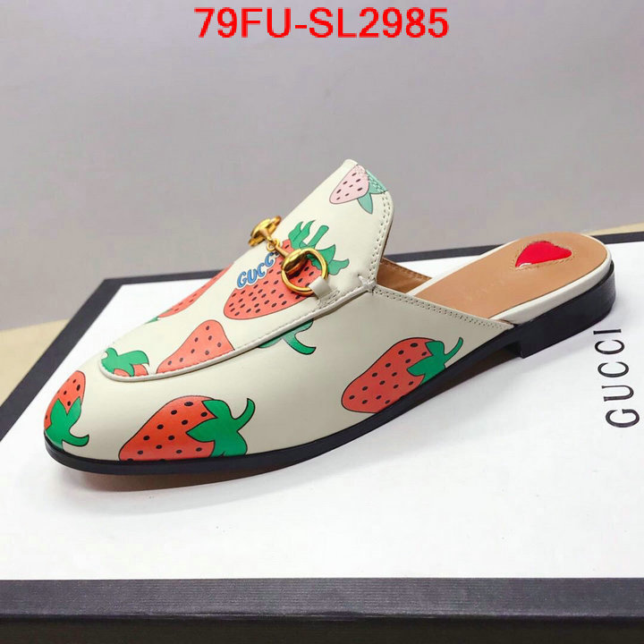 Women Shoes-Gucci,aaaaa replica designer , ID: SL2985,$: 79USD