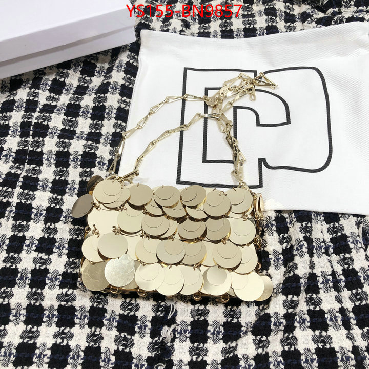 Paco Rabanne Bags (TOP)-Diagonal-,shop designer replica ,ID: BN9857,$: 155USD