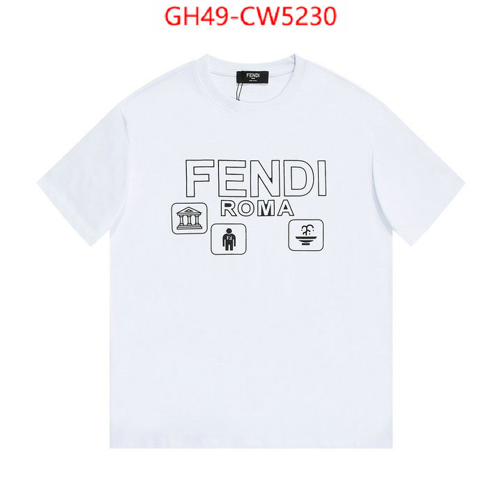 Clothing-Fendi,buy high quality cheap hot replica , ID: CW5230,$: 49USD