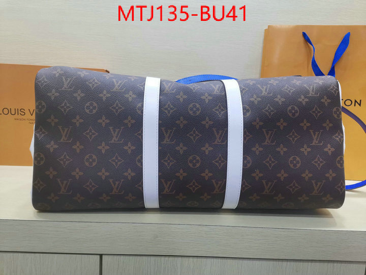 LV Bags(4A)-Keepall BandouliRe 45-50-,mirror quality ,ID: BU41,$: 135USD