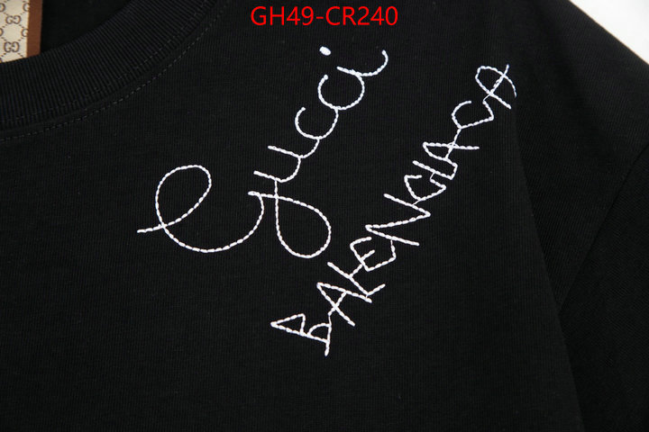 Clothing-Gucci,replcia cheap from china , ID: CR240,$: 49USD