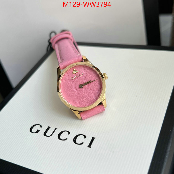 Watch(4A)-Gucci,replica wholesale , ID: WW3794,$: 129USD