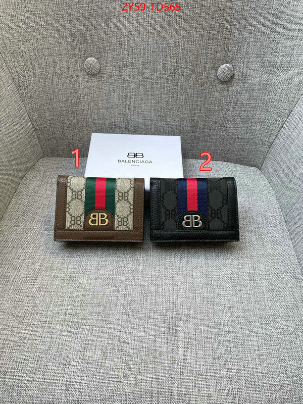 Balenciaga Bags(4A)-Wallet,perfect quality designer replica ,ID: TD565,$: 59USD