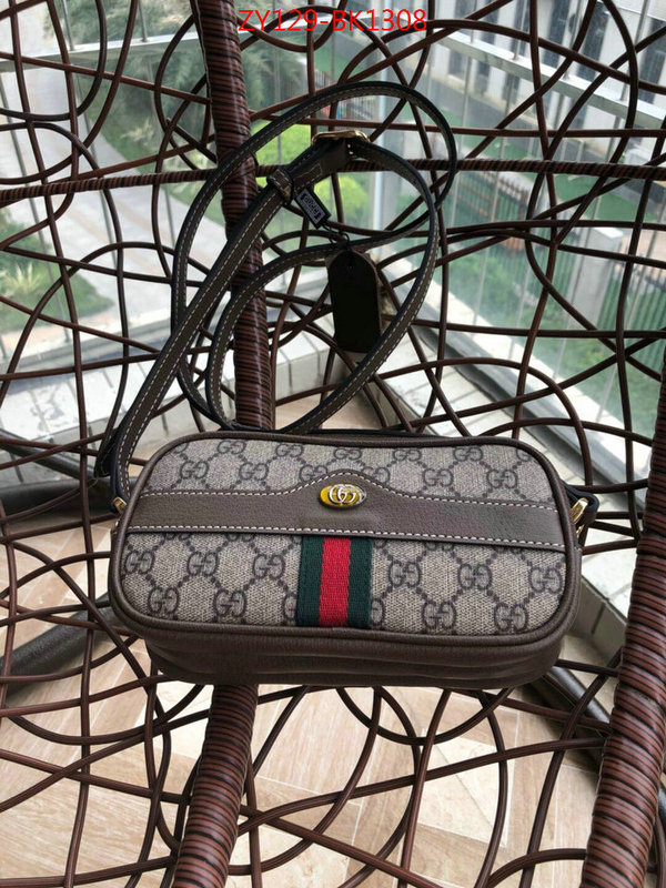 Gucci Bags(TOP)-Diagonal-,ID: BK1308,$:129USD