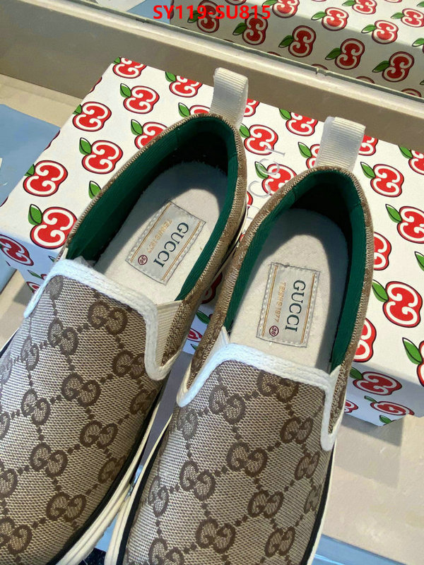 Women Shoes-Gucci,aaaaa class replica , ID: SU815,$: 119USD