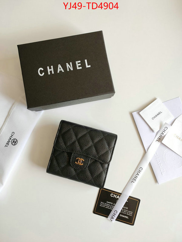 Chanel Bags(4A)-Wallet-,ID: TD4904,$: 49USD