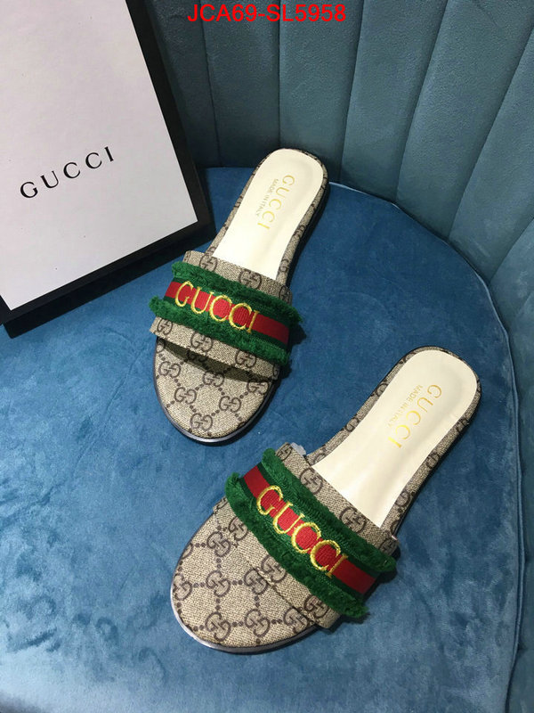 Women Shoes-Gucci,7 star quality designer replica , ID: SL5958,$: 69USD