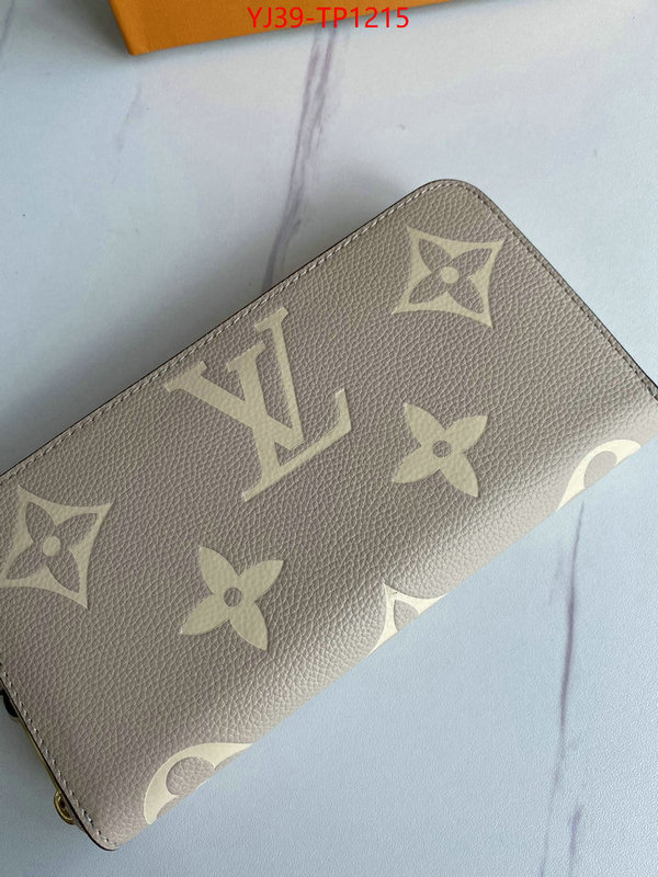 LV Bags(4A)-Wallet,ID: TP1215,$: 39USD