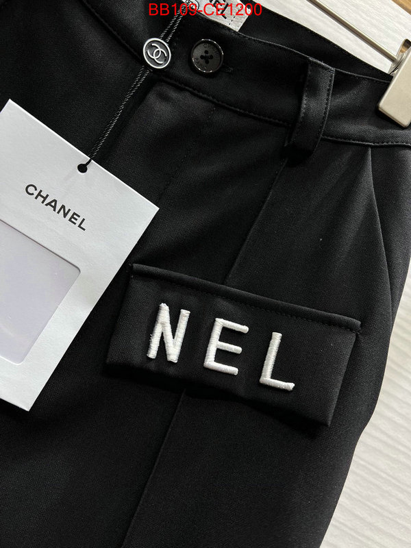 Clothing-Chanel,luxury , ID: CE1200,$: 109USD