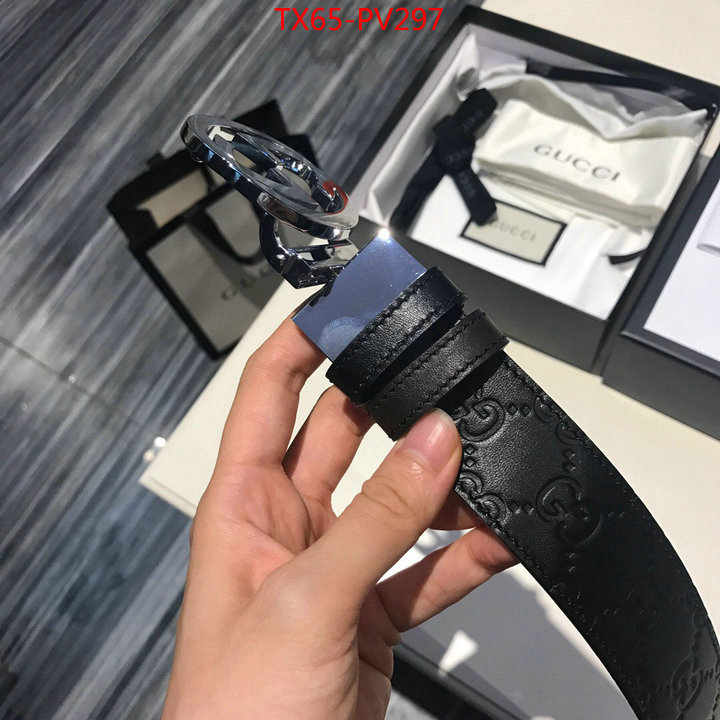 Belts-Gucci,fashion designer , ID: PV297,$:65USD
