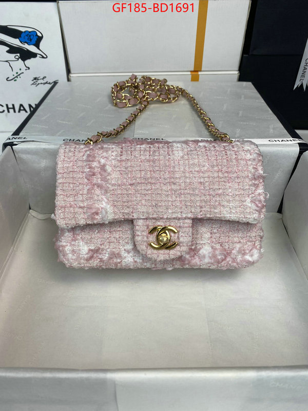 Chanel Bags(TOP)-Diagonal-,ID: BD1691,$: 185USD