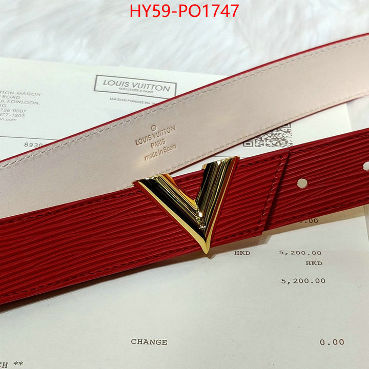 Belts-LV,buy high quality cheap hot replica , ID: PO1747,$: 59USD