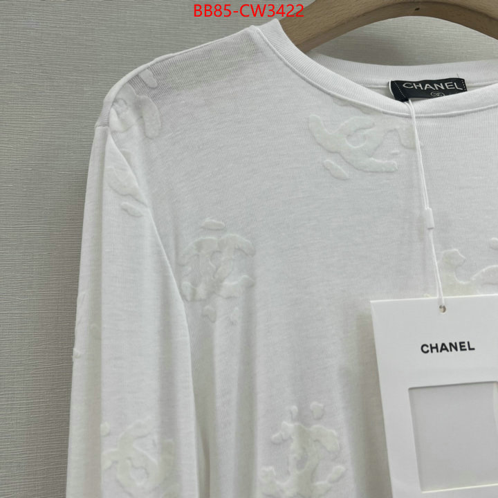 Clothing-Chanel,2023 replica wholesale cheap sales online , ID: CW3422,$: 85USD