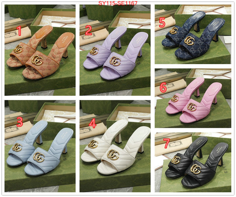 Women Shoes-Gucci,replica how can you , ID: SE1167,$: 115USD