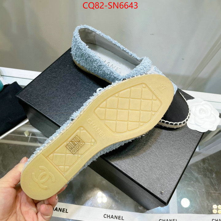 Women Shoes-Chanel,only sell high quality , ID: SN6643,$: 82USD