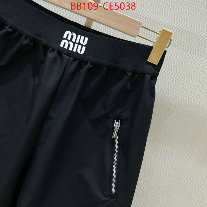 Clothing-MIU MIU,highest product quality , ID: CE5038,$: 109USD