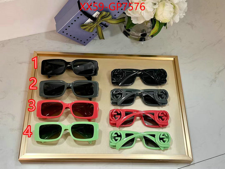 Glasses-Gucci,luxury fake , ID: GP7576,$: 59USD