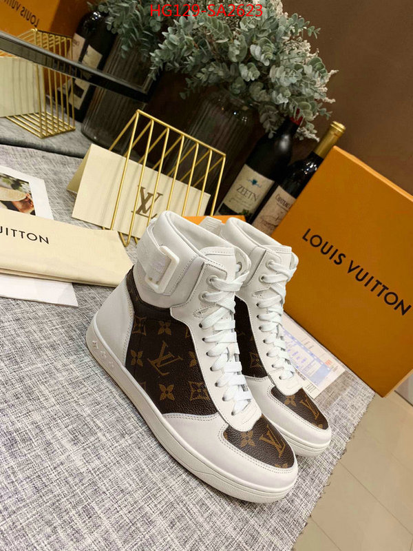 Women Shoes-LV,1:1 clone , ID:SA2623,$: 129USD