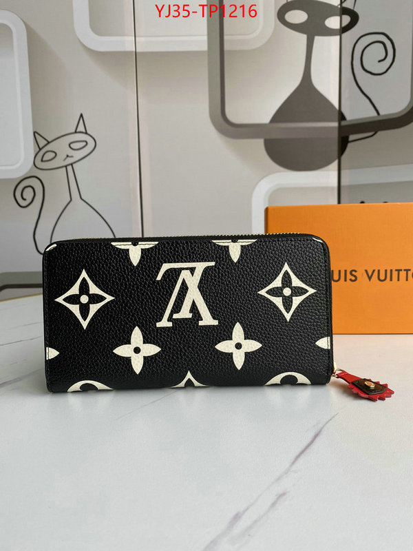 LV Bags(4A)-Wallet,ID: TP1216,$: 35USD