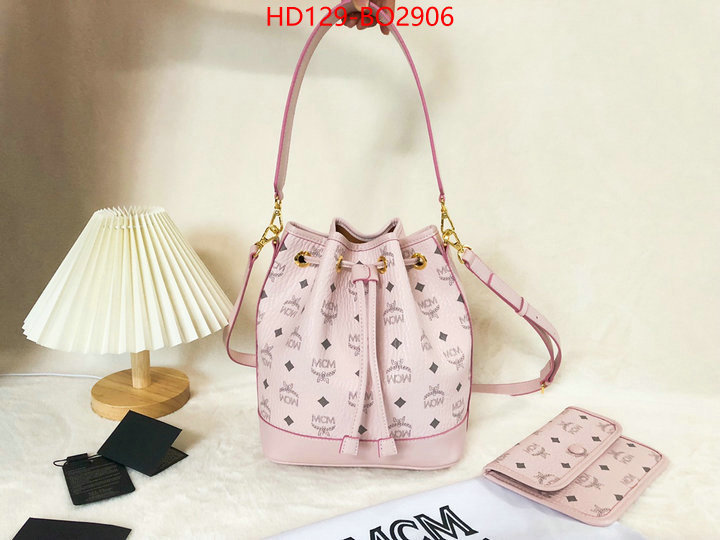 MCM Bags(TOP)-Diagonal-,ID: BO2906,$: 129USD