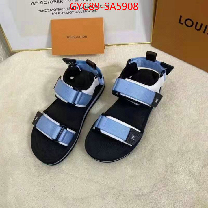 Women Shoes-LV,wholesale imitation designer replicas , ID: SA5908,$: 89USD