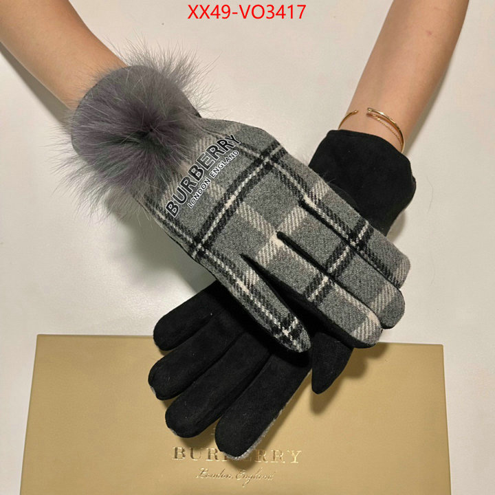 Gloves-Burberry,aaaaa replica designer , ID: VO3417,$: 49USD