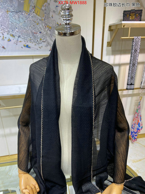 Scarf-Chanel,replica 2023 perfect luxury , ID: MW1888,$: 79USD