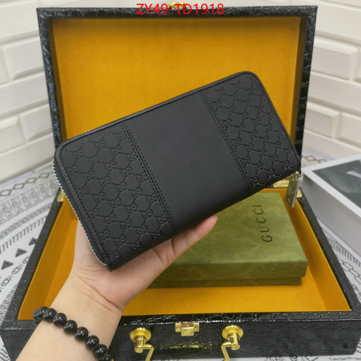 Gucci Bags(4A)-Wallet-,supplier in china ,ID: TD1918,$: 49USD