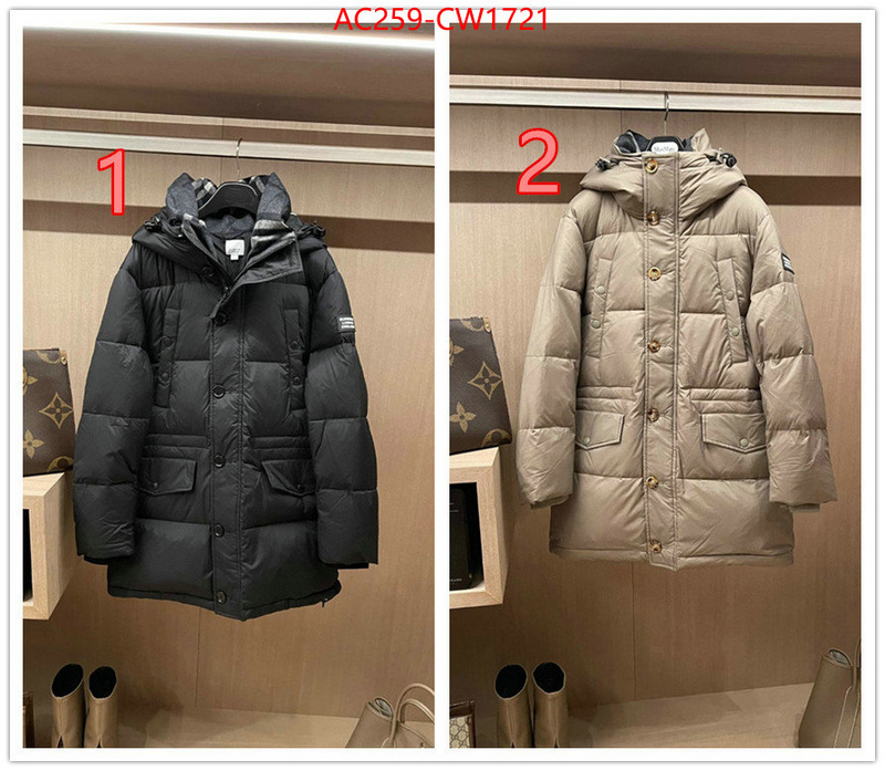 Down jacket Women-Burberry,replica , ID: CW1721,$: 259USD