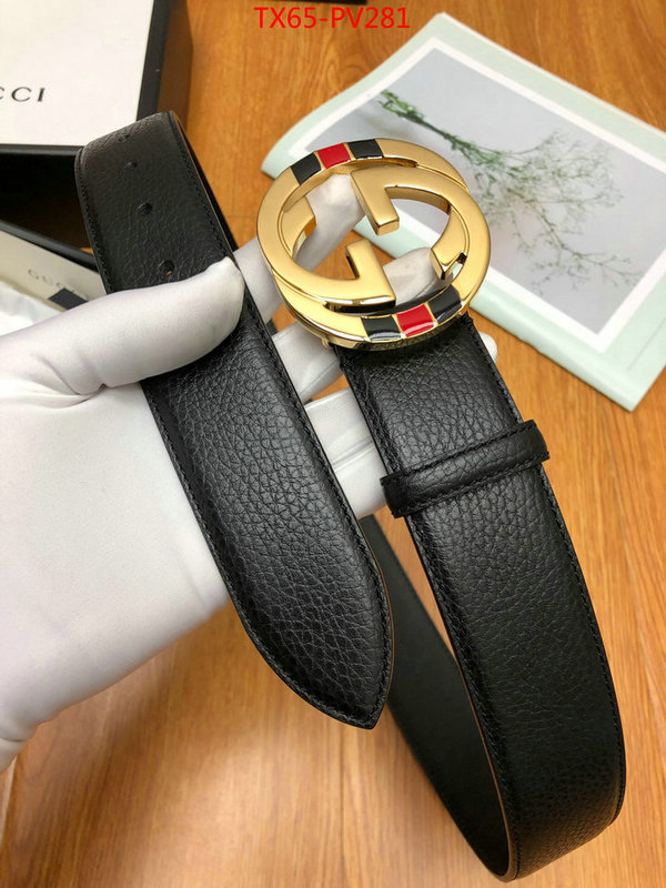 Belts-Gucci,replica 1:1 , ID: PV281,$:65USD