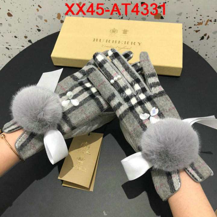 Gloves-Burberry,flawless , ID: AT4331,$: 45USD