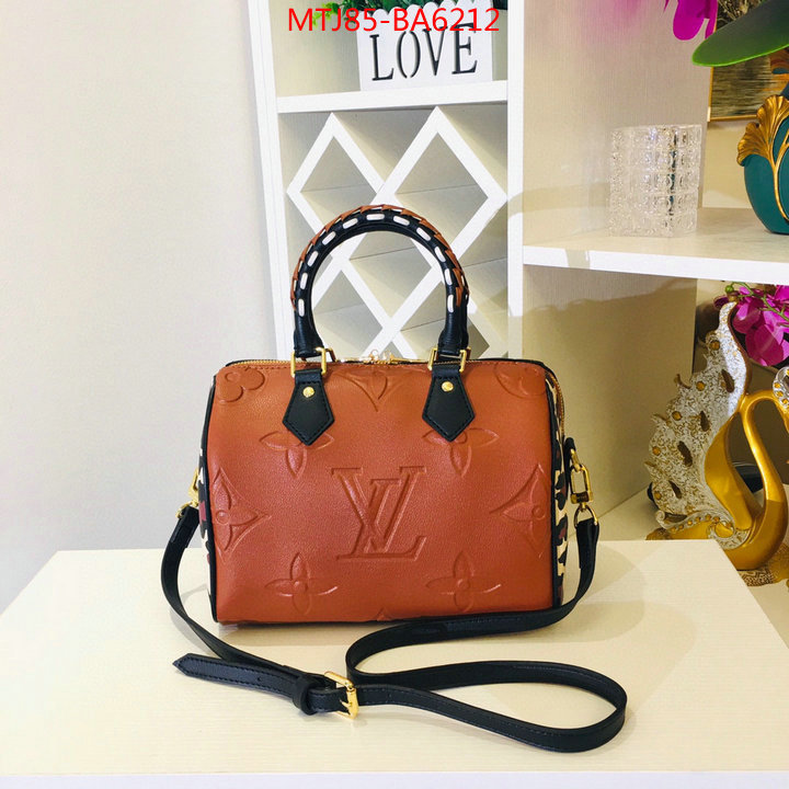 LV Bags(4A)-Speedy-,high quality replica ,ID: BA6212,$: 85USD