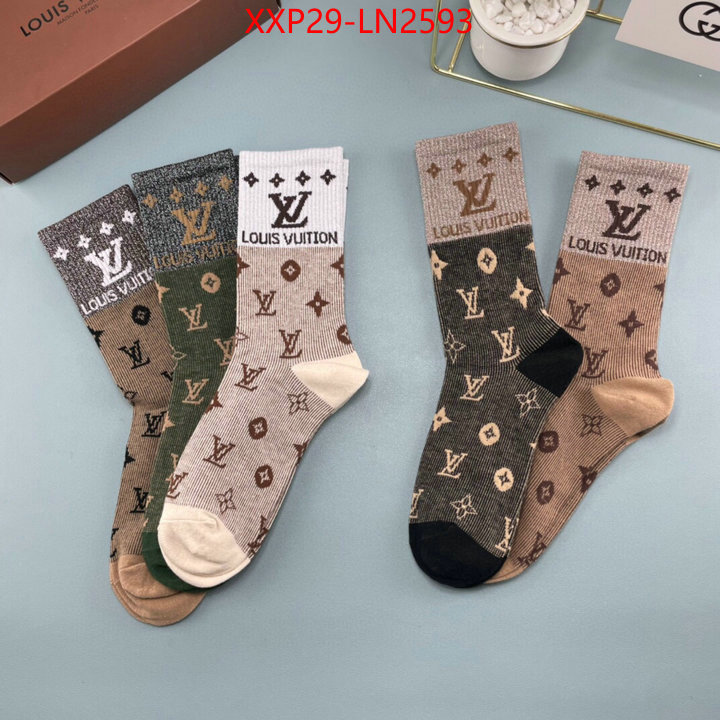 Sock-LV,luxury cheap , ID: LN2593,$: 29USD