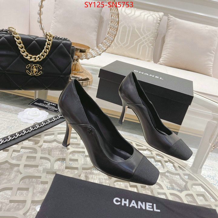 Women Shoes-Chanel,knockoff highest quality , ID: SN5753,$: 125USD