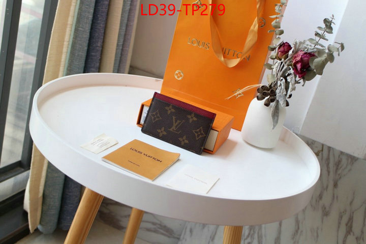 LV Bags(TOP)-Wallet,ID: TP279,$: 39USD