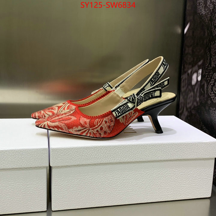 Women Shoes-Dior,replcia cheap from china , ID: SW6834,$: 125USD