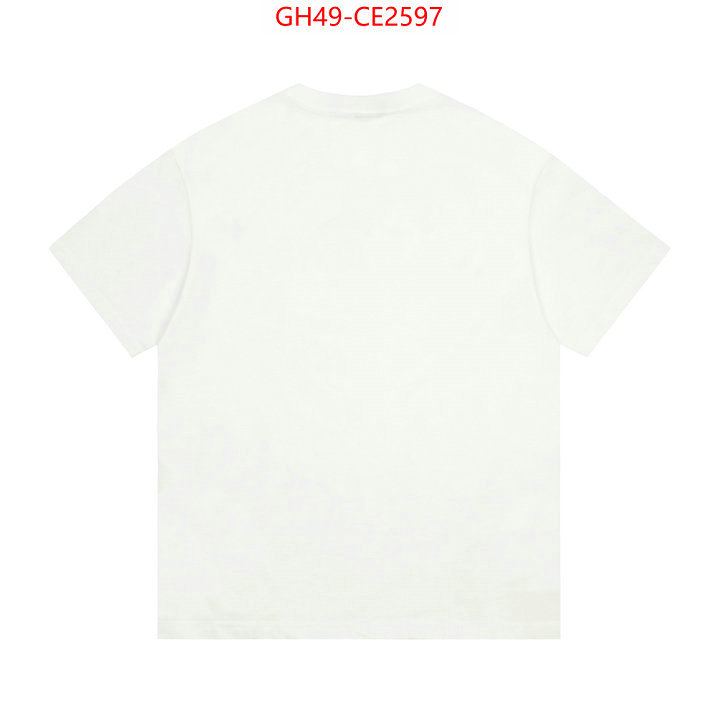 Clothing-Gucci,shop cheap high quality 1:1 replica , ID: CE2597,$: 49USD