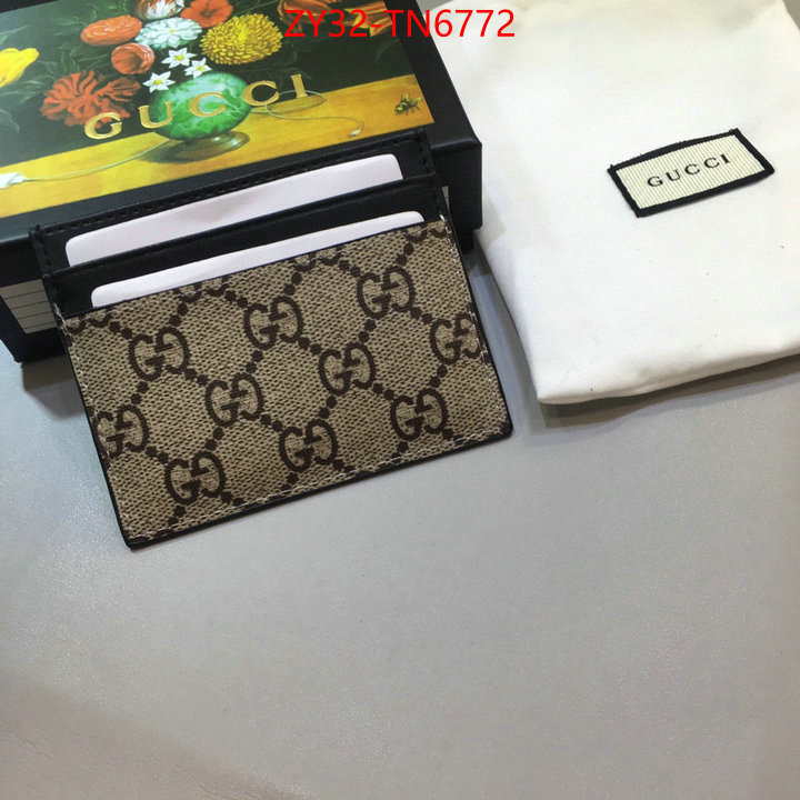 Gucci Bags(4A)-Wallet-,ID: TN6772,$: 32USD