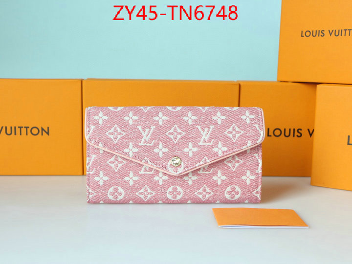 LV Bags(4A)-Wallet,ID: TN6748,$: 45USD