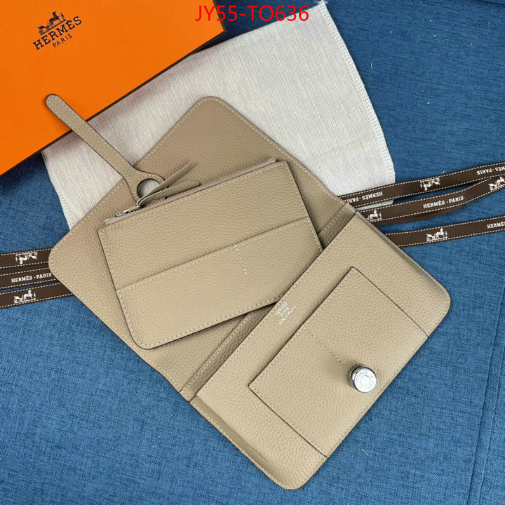 Hermes Bags(4A)-Wallet-,top perfect fake ,ID: TO636,$: 55USD