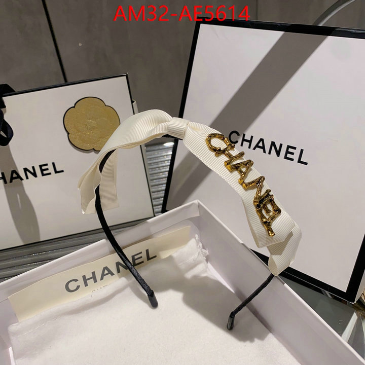 Hair band-Chanel,aaaaa customize , ID: AE5614,$: 32USD