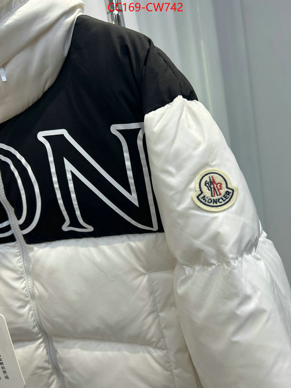 Down jacket Women-Moncler,replica aaaaa designer , ID: CW742,$: 169USD