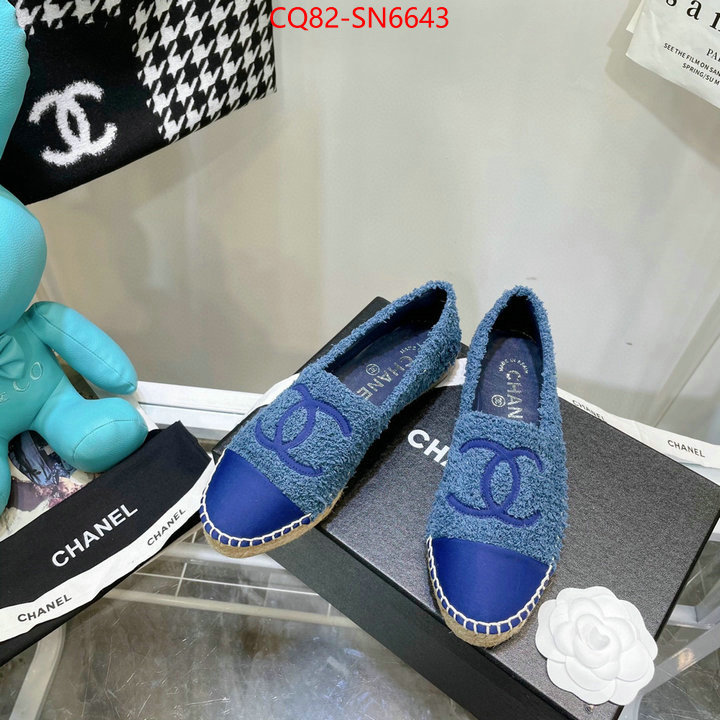 Women Shoes-Chanel,only sell high quality , ID: SN6643,$: 82USD