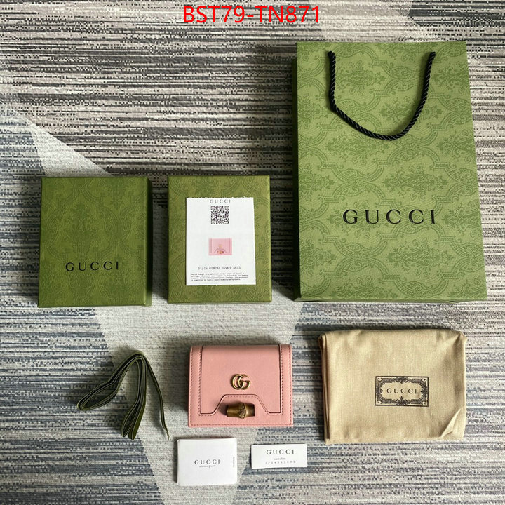 Gucci Bags(TOP)-Wallet-,ID: TN871,$: 79USD