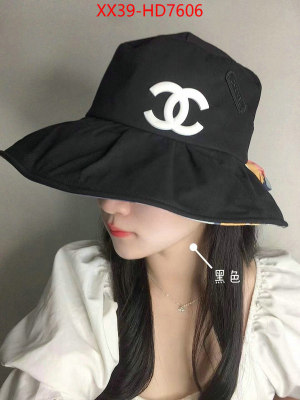 Cap (Hat)-Chanel,best replica new style , ID: HD7606,$: 39USD