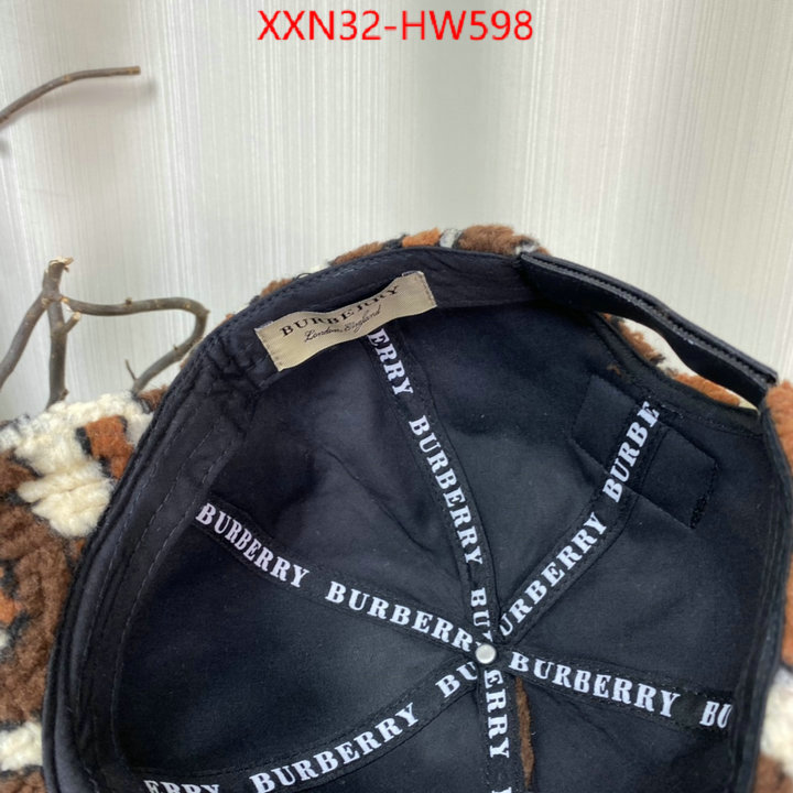 Cap (Hat)-Burberry,replica sale online , ID: HW598,$: 32USD