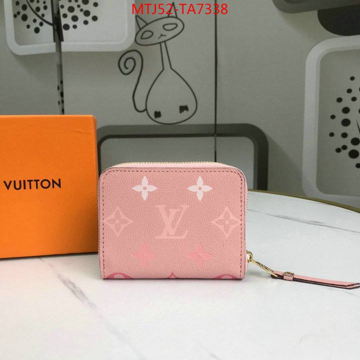 LV Bags(4A)-Wallet,ID: TA7338,$: 52USD